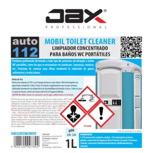 LIMPIADOR CONCENTRADO PARA BAÑOS WC PORTÁTILES